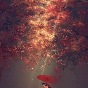 二次元美女大雷壁纸
